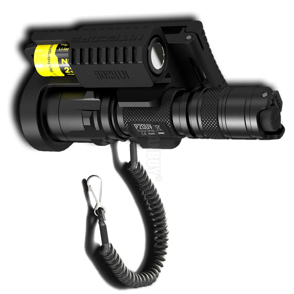 NITECORE P20 P20UV тактический светодиодный фонарик водонепроницаемый для кемпинга