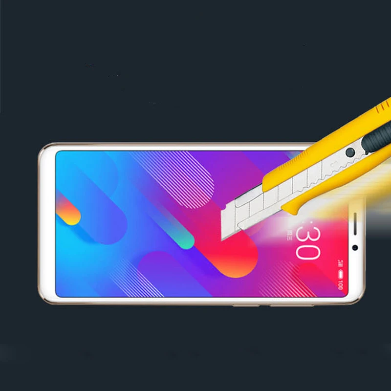 Закаленная пленка для Meizu M6S S6 передняя защита экрана пленка для Meizu M6 Note закаленное защитное стекло золото черный, белый цвет