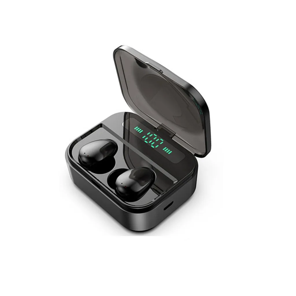 TWS Bluetooth наушники с микрофоном беспроводные Bluetooth наушники водонепроницаемые наушники с шумоподавлением гарнитура чехол для зарядки