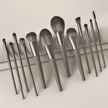 

12Pcs Makeup Brushes Set For Foundation Blush Eyeshadow Concealer Powder Lip Make Up Cosmetics Brush Makeup Pen T12097