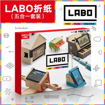

Happy Time 5 in 1 Origami Cardboard for NS Robot Kit Accessories for Nintendo switch labo