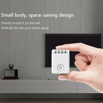 

Switch Control Box Controller Power Display DIY Timer APP WiFi Control Box Wireless Automation Modules for Alexa/Google Home