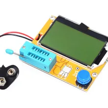 10 шт. LCR-T4 12846 ЖК M328 цифровой Транзистор тестер метр подсветка диод Триод Емкость ESR метр MOS/PNP/NPN L/C/R B03