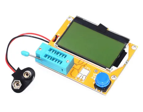 

10pcs LCR-T4 12846 LCD M328 Digital Transistor Tester Meter Backlight Diode Triode Capacitance ESR Meter MOS/PNP/NPN L/C/R B03