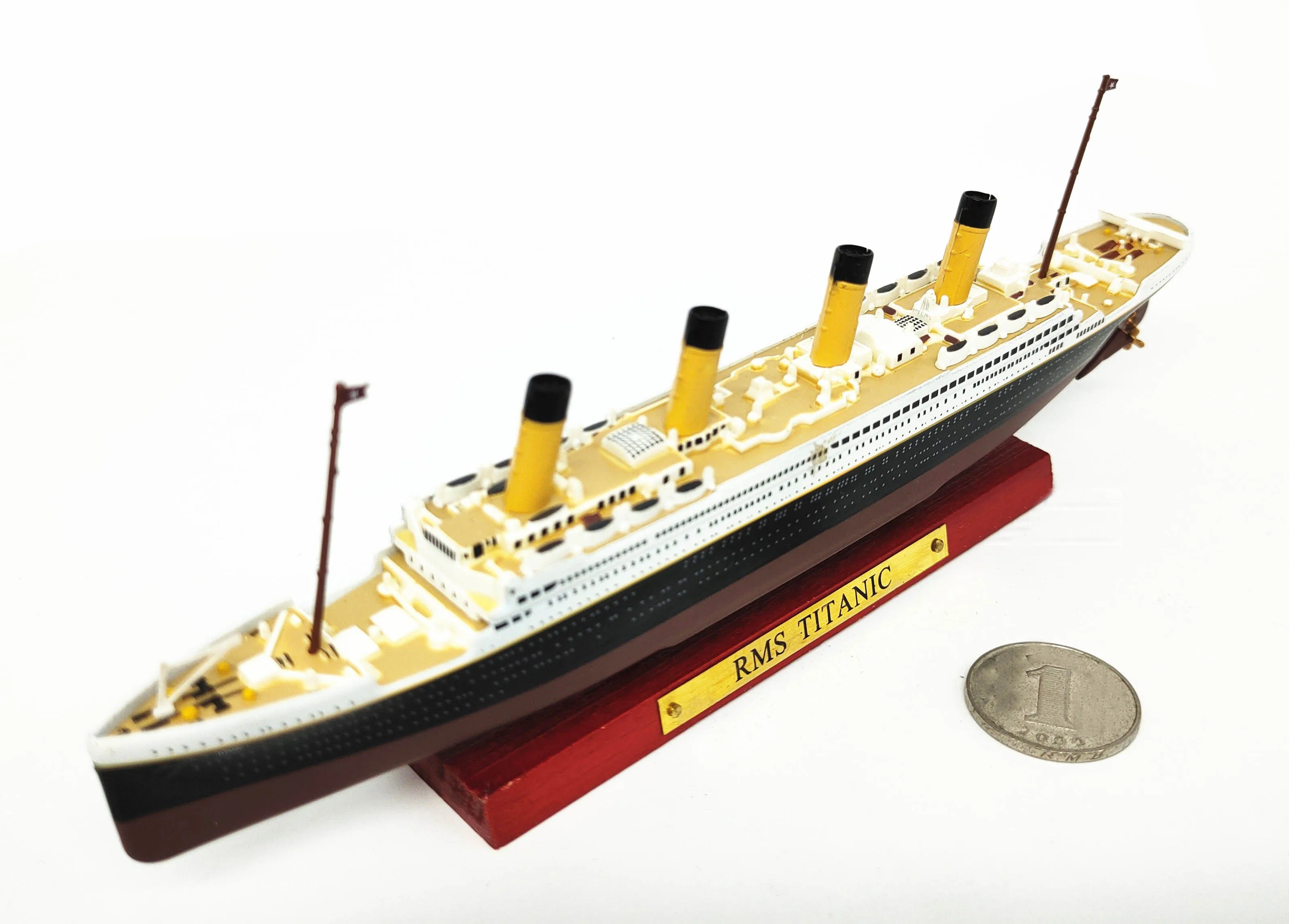 1:1250 Titanic Роскошная почта из сплава пассажирский корабль модель готовые украшения в окраске