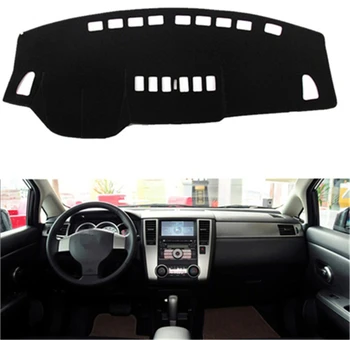 

SJ Car Inner Auto Dashboard Cover Dashmat Pad Carpet Sun Shade Dash Board Cover Fit For Nissan Tiida 2004 2005 2006 2007 08-2010