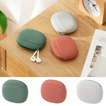 

Earphone Bag Storage Box Earphones Travel Earbuds Boxes Cable Wire Silicone Protective Case Universal Mini Pouch Case