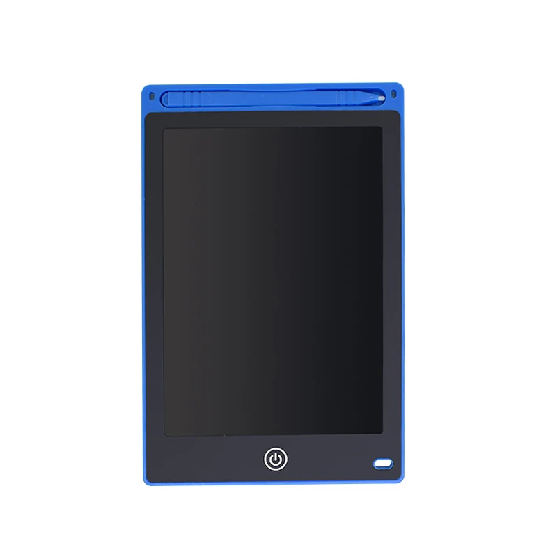 TISHRIC Цвет Экран ЖК-дисплей планшет для письма 8,5/10/12-дюймовый электронный со стирающимися чернилами цифровой Графика графический планшет для рисования облицовка площадка/коврик/настил/Накладка планшет/гладильная доска - Цвет: Color lock 8.5 Blue