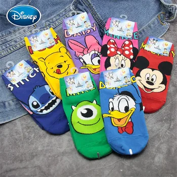 

Disney baby Mickey Mouse / Winnie the Pooh / Shi Dizi printed cotton socks 3-10 years old baby cute thin socks