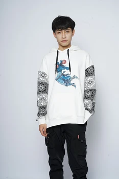 

2019 new trend fashion Chinese traditional culture innovation autumn and winter loose fashion couple men's and women's sweaters