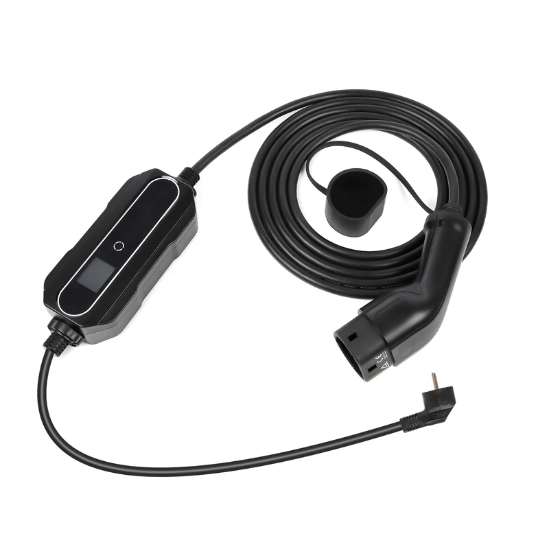 

EV Charger Type 2 Portable EV Charging Box Cable Switchable 16A Schuko Plug
