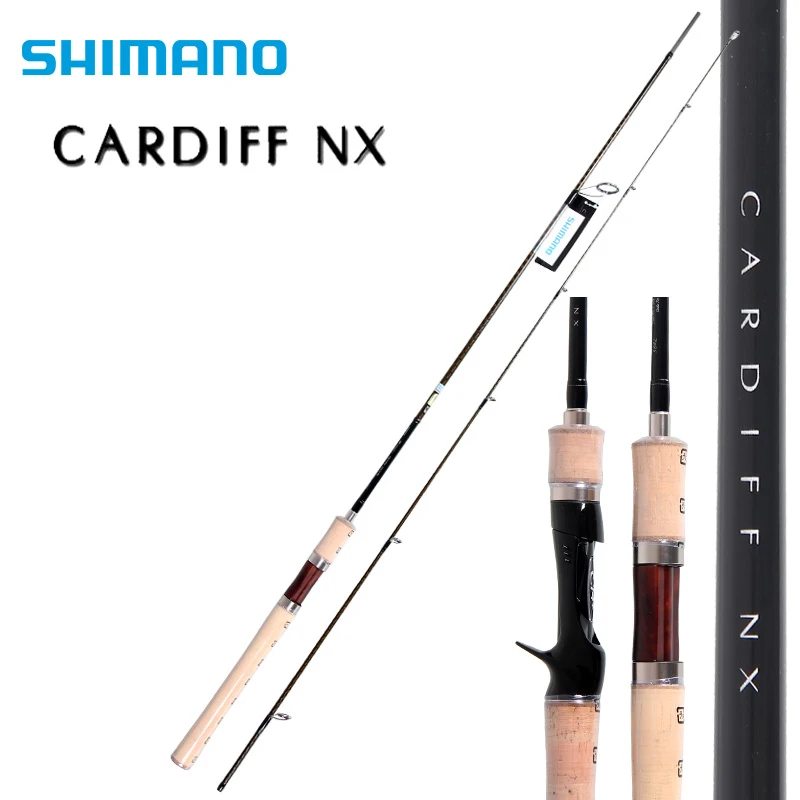 Shimano CARDIFF NX Спиннинг Удочка 6 размеров высокое качество удочка