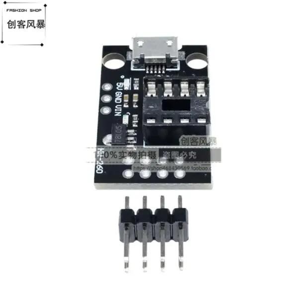 5 шт. макетная плата программирования/подключаемый ATtiny13A/ATtiny25/ATtiny45/ATtiny85 программист