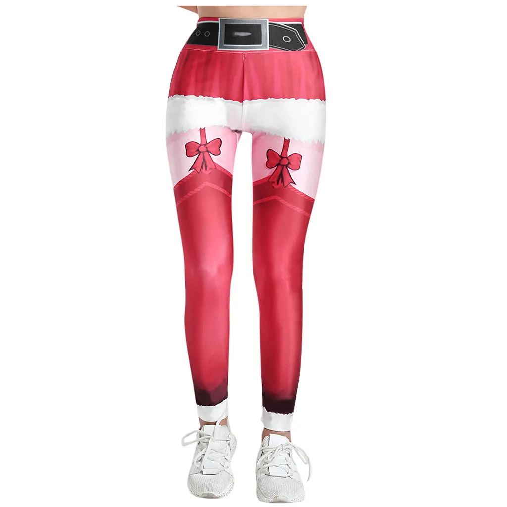 christmas athletic leggings