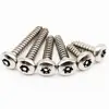 10pc M2.9 M3.5 M3.9 M4.2 M4.8 304 Stainless Steel Pin Six Lobe Torx Pan Round Head Tamper Proof Security Self Tapping Wood Screw ► Photo 2/6