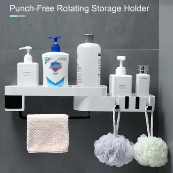 

Corner Shower Shelf Bathroom Shampoo Shower Shelf Holder Kitchen Storage Rack Organizer Wall Mounted Bathroom Gadgets