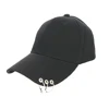 High Quality Adjustable Baseball Hat with ring Outdoor Sports Sun Cap for Women Men Fashion Snapback Hat ► Photo 3/6