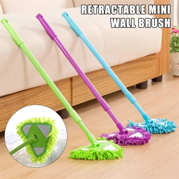 

Newest 180 Degree Rotatable Adjustable Triangular Cleaning Mop Home Wall Ceiling Floor Cleaning Mop