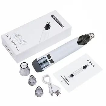 

Blackhead Remover Vacuum Pimple Acne Extractor Face Deep Pore Cleaner Removal Vacuum Suction Black Head Remover Skin Care Tools