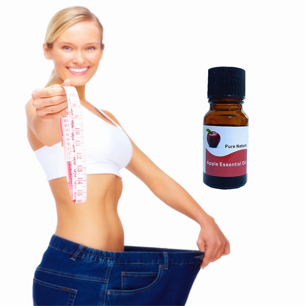 

100% Nivce Effective 10ml Fat Flabby Weight Loss Apple Essential Oil Fast Detox Lose Weight Navel Stickers Beauty Slim Patches