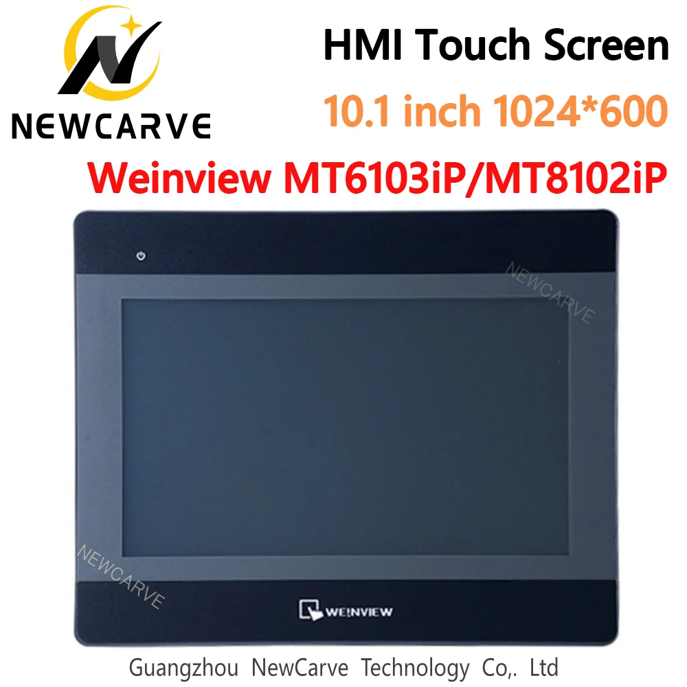 MT6103iP MT8102iP HMI Сенсорный Экран 10,1 дюймов 1024*600 USB Ethernet Замена MT6100i WEINVIEW/WEINTEK NEWCARVE