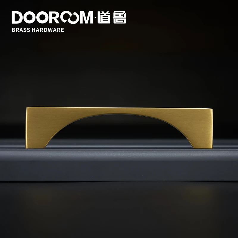 Dooroom латунные мебельные ручки Скандинавский современный шкаф комод ящик для
