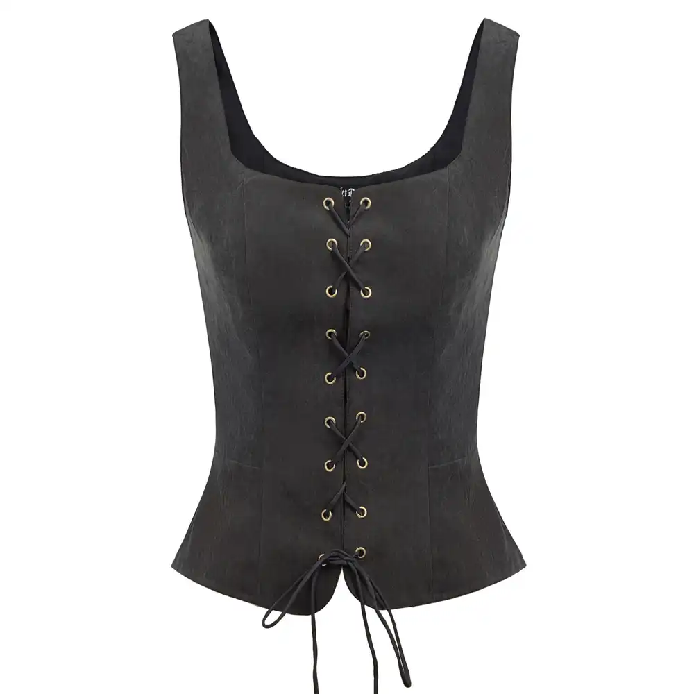 Women jacket Vintage Faux Suede Square