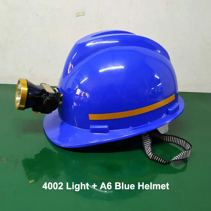 Safety Helmet With Headlights Miners 