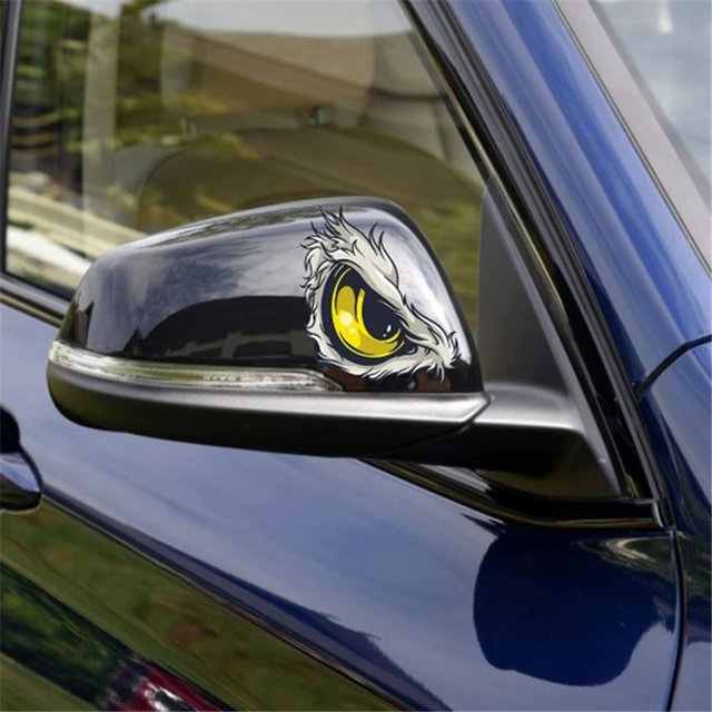 3D Auto Aufkleber Auf Autos Stereo Reflektierende Vogel Hawkeye Adler Augen Auto  Seite Fender Aufkleber Rückspiegel Auto Aufkleber - AliExpress
