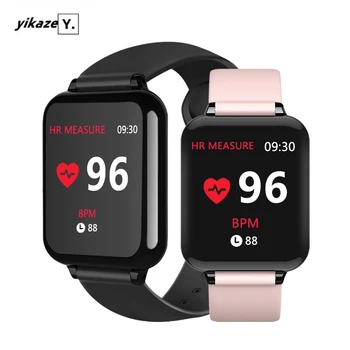 

B57 Smart watches Waterproof Sports for iphone phone Smartwatch Heart Rate Monitor Blood Pressure Functions For Women men kid