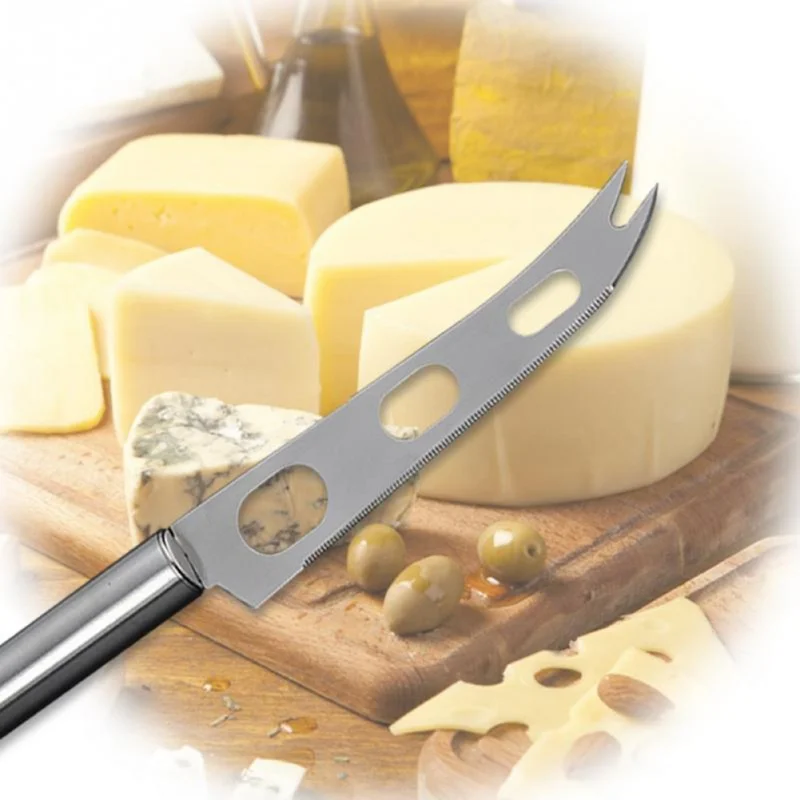 Высокое качество сыра слайсер кухня практичная нержавеющая сталь сыра слайсер с тремя отверстиями