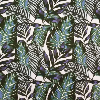 

Tropical Green Plant Leaves Faux Cotton Fabric Upholstery Decorative Home Armchair Interior Cushion Pillow Cover Table DIY Cloth Drapery 140cm Sell by 1 meter/lot
