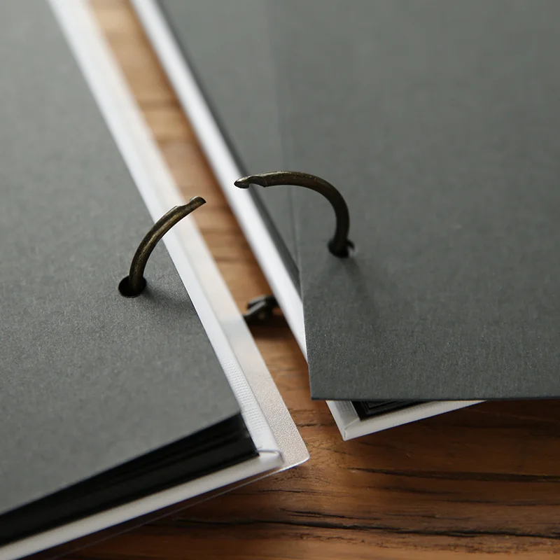 Модный хип-хоп большой емкости DIY скрапбук фотоальбомы с отрывными листами самоклеющиеся креативный альбом Черная книга подарки на день рождения