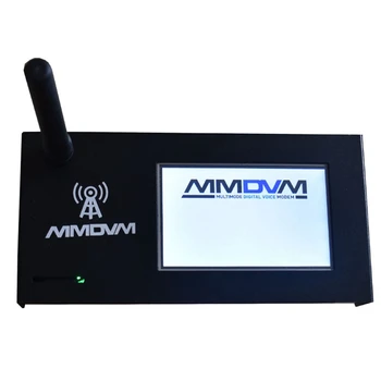 

MMDVM Hotspot + Raspberry Pi Zero W +3.2 Inch LCD Sn+ Antenna + 16G Card + Aluminum Case Support P25 DMR YSF UHF VHF