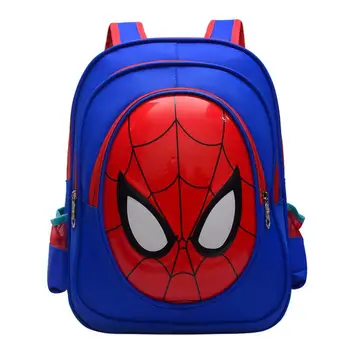 

New Kindergarten Schoolbag Boys Captain America Backpack Baby Cartoon School bags Cute Student Backpack