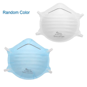 

20PCS Cup Type Protective Masks 3 layer Face Mask 94% Filtration Respirator Non-woven Mask Safety Masks