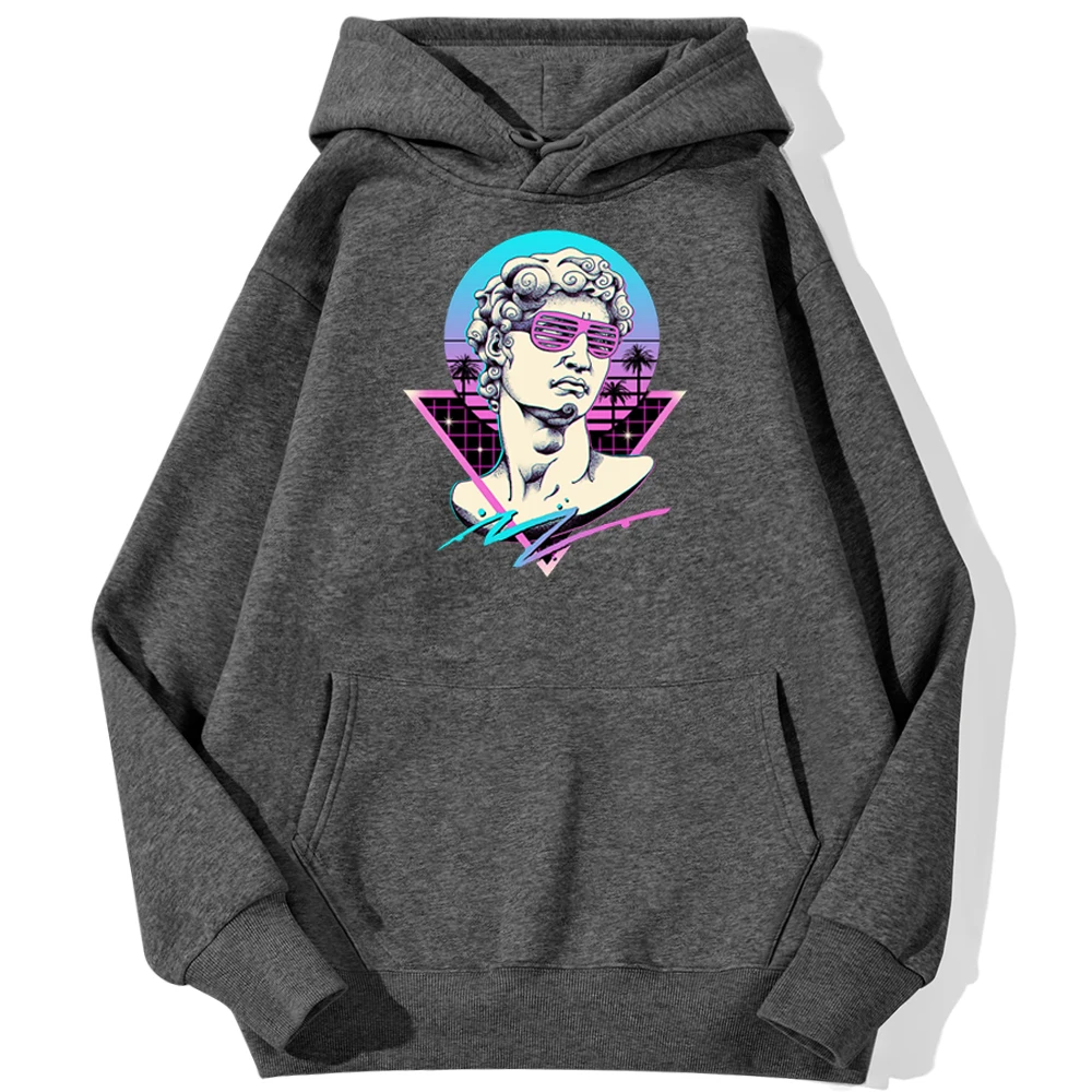 

Michelangelo David Funny Mens Sweatshirts Harajuku Fashion Hooded Sweatshirts Autumn Fleece Hoodies Street Warm Tracksuits