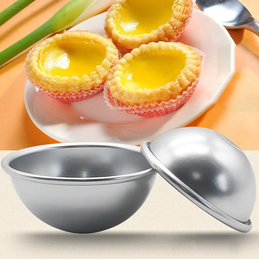 

Aluminium Alloy Semicircle Bath Ball Cake Mold Pastry Jerry Fondant Baking Dessert Tool