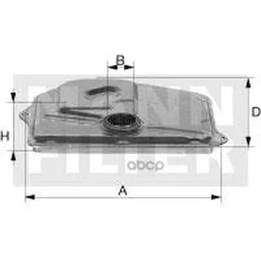 Фильтр Акпп Mb W203/W204/W211/W164/W463/W251/W220 89- Mann-Filter H27001 MANN-FILTER арт. H27001
