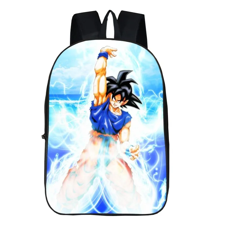 Горячая Dragon Ball Z Goku сумки Дети Мальчики Девочки Рюкзак Мода Красочный Узор ноутбук рюкзак обратно в школу