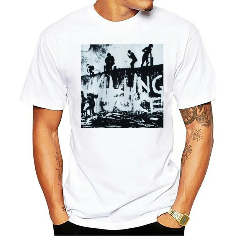 Killing Joke Tops Tee Футболка Bauhaus Soundgarden Industrial в стиле рок гот футболка с логотипом