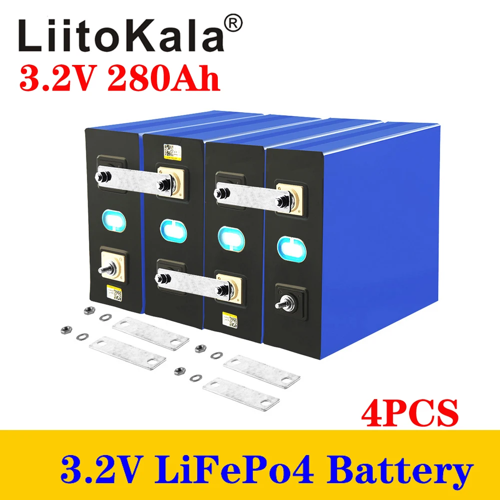 Аккумулятор LiitoKala 3 2 в А · ч 4 шт. 12 В 48 | Электроника