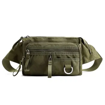 

Outdoor Sport Bags Large Capacity Unisex Pockets Multi-Level Anti-Theft Pockets Personal Cashier Purse