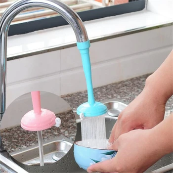 

360 Degree Rotating Kitchen Sprayers Adjustable Tap Nozzle Dual Water Spouts Water Saving Shower Head Kitchen Faucet Accessories