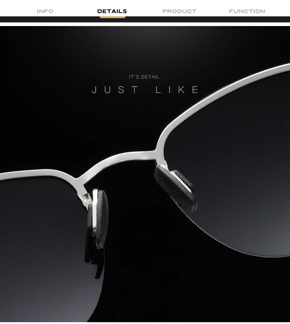 New Fashion Polarized Sunglasses Round Frameless Sunglasses men women sunglasses LAND LIZARD