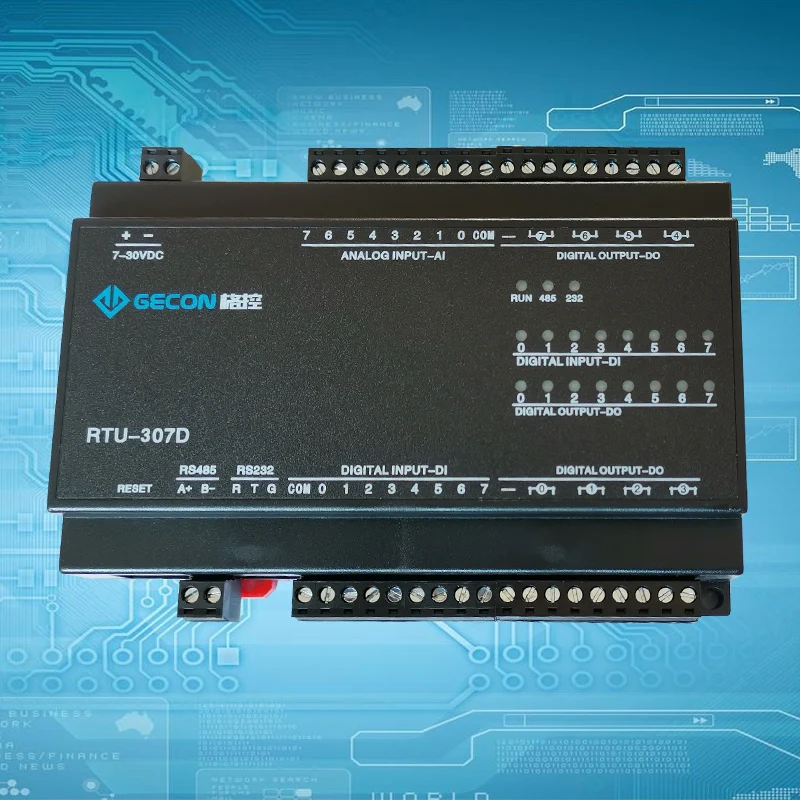8AI8DI8DO Module Analog Acquisition Switch Input Relay Output Modbus RTU