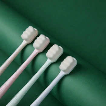 

Super Soft Bristles Toothbrush Eco Friendly Ultra Oral Care for Adult Children's Sensitive Gums Toothbrushes Teeth Cleaning Tool