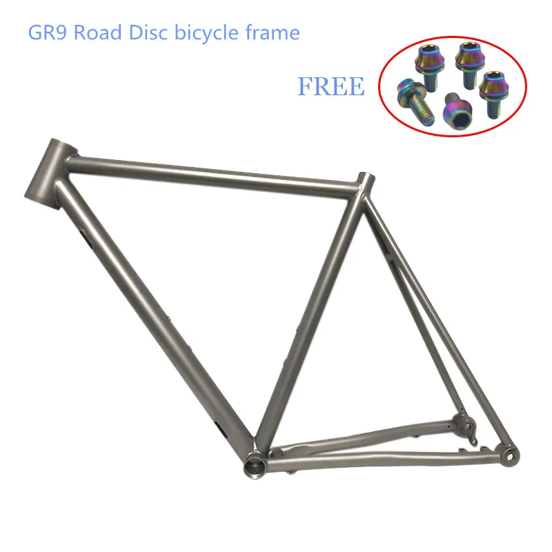 titanium road disc frame