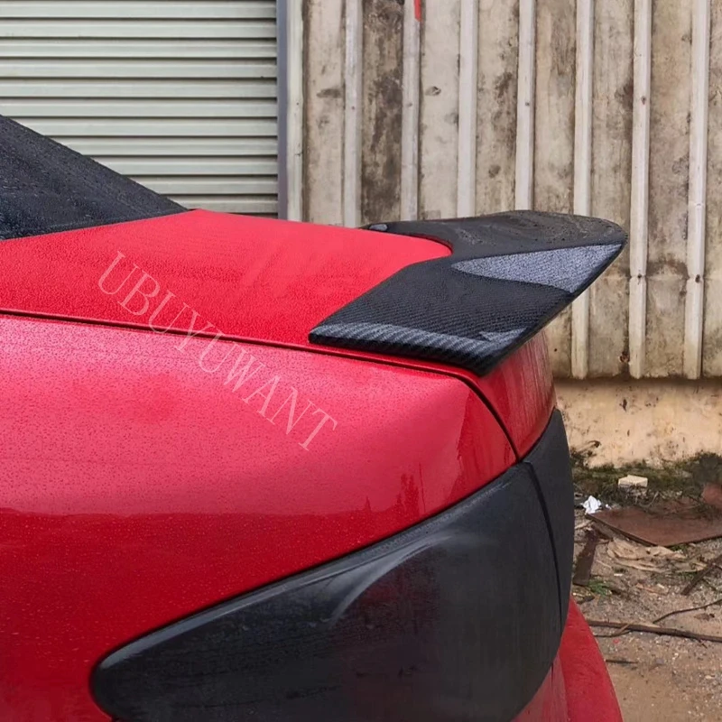 Подходит для Mazda 6 2009-2013 ABS/углеродное волокно внешний задний спойлер задний багажник загрузки крыло украшение автомобиля Стайлинг