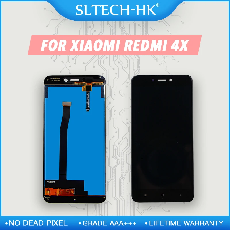 ЖК-экран с рамкой для Xiaomi Redmi 4X сменный дигитайзер в сборе AAA + | Мобильные телефоны